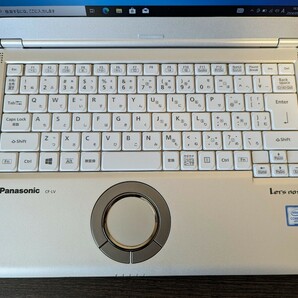 美品 Panasonic パナソニック Let's note CF-LV8RDHVS ノートパソコン 電源ケーブルセット 稼働時間2114時間の画像3
