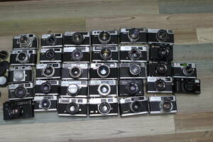 １０　レンジファインダー　まとめ　yashica electro35 konica III Minolta hi-matic karat olympus 35DC petri mamiya 