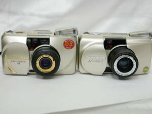 #7569 OLYMPUS Zoom140VF Zoom115 μ オリンパス ミュー コンパクトフィルムカメラ