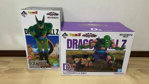 【未開封】 ドラゴンボール 一番くじ　D賞　ピッコロ＆孫悟飯、ラストワン賞　セル