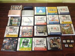 Nintendo DS 3consoles 22games working tested 任天堂 DS 本体3台 ゲーム２２本 動作確認済 D795D