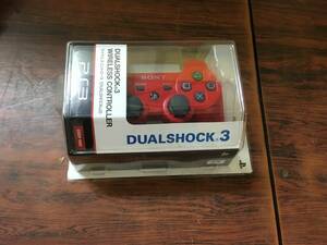 Sony Dualshock 3 Wireless Controller Deep Red CECHZC2U ワイヤレスコントローラ DUALSHOCK3 ディープ・レッド PS3 D760A 美品 