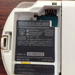 SONY PSP PSP-3000 console w/box tested ソニー PSP 本体1台 箱付 動作確認済 D755Aの画像4