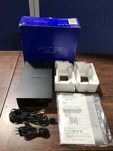 SONY PlayStation2 PS2 console SCPH-30000 w/box tested ソニー プレステ2 本体 箱付 動作確認済 D733T