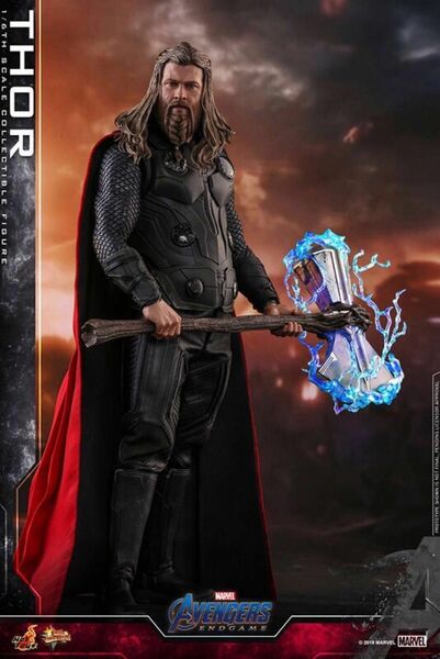 ホットトイズ 1/6 フィギュア アベンジャーズ　エンドゲーム MARVEL マイティー・ソー　hot toys アクション　