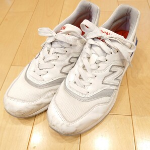 newbalance M997CHP 28センチ US10 ホワイト ニューバランス スニーカー Made in USAの画像1