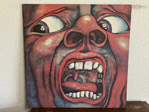 キング・クリムゾン クリムゾン・キングの宮殿 LP レコード KING CRIMSON IN THE COURT OF THE Crimson King 