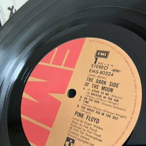 ピンク・フロイド 狂気 Pink Floyd The Dark Side Of the Moon 帯付 LP レコード ロジャー・ウォーターズ デヴィッド・ギルモアの画像5