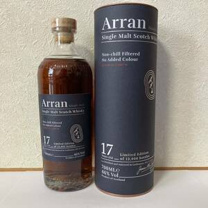 アラン arran 17年 リミテッドエディション シングルモルトウイスキー 46% 700ml 未開封新品