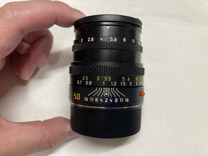 【実用品】Leica Summicron 50mm f2 第4世代 4th ライカ ズミクロン 50mm 6Bitなし