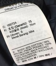 NIKE SPE ウーブン パンツ S BLACK 新品 ナイキ WVN PANTS MFTA ナイロン カーゴ パンツ NYLON CARGO ジョガー ブラック 黒 テーパード _画像7