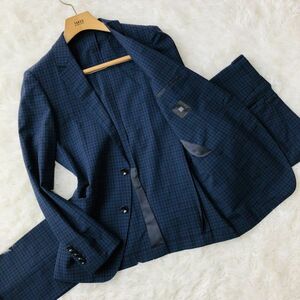  suit select SUIT SELECT suit setup tailored jacket navy M.. center Ben dobook@ cut feather check spring summer 