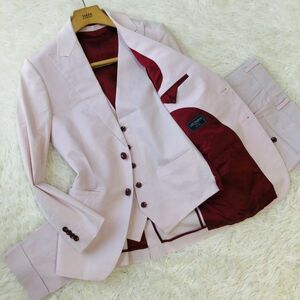 larus mia -niLARUSMIANI suit setup tailored jacket pink M.. center Ben do three-piece the best 