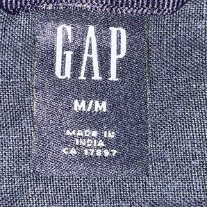 GAP 長袖 麻100％ シャツ XL 紺の画像4