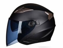 大人気 ヘルメットバイクヘルメット ジェット 夏用ヘルメット M -XLサイズサイズ選択可_画像6