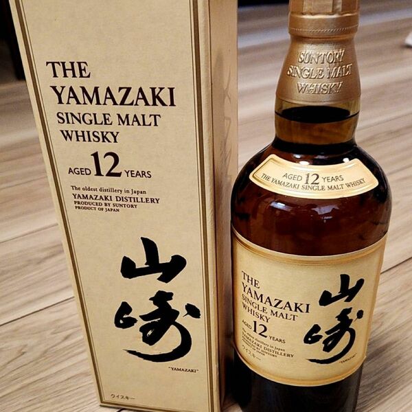 シングルモルトウイスキー 山崎 12年 700ml 瓶 サントリー 山崎 ウイスキー 箱付 SUNTORY