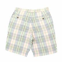 Brooks Brothers ブルックスブラザーズ 春夏 インド マドラス★ チェック ハーフ ショート パンツ Sz.31　メンズ　A4B02292_5#P_画像2