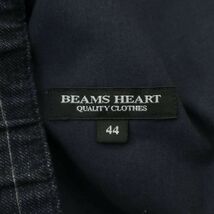 BEAMS HEART ビームス ハート 通年 ストライプ★ タック入り イージー スラックス デニム パンツ ジーンズ Sz.44　メンズ　A4B02291_5#R_画像7