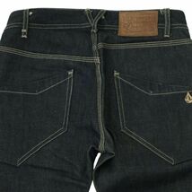 USA製★ VOLCOM JEAN ボルコム 通年 Coupe ロゴ刺繍★ ストレート デニム パンツ ジーンズ Sz.28　メンズ スケボー　A4B02281_5#R_画像5