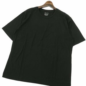 美品★ SOVEREIGN ユナイテッドアローズ 【REDA ACTIVE生地】 メリノウール 半袖 カットソー Tシャツ Sz.XL　メンズ 黒　A4T05846_5#D