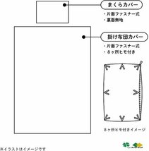 ハム　布団カバー２点セット 掛布団カバー１枚 枕カバー１枚 シングルサイズ 送料無料 四国・北海道・九州除く。沖縄不可 キャラクター_画像5