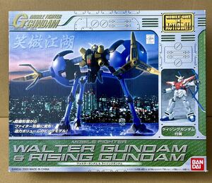 新品・未開封☆MOBILE SUIT IN ACTION ウォルターガンダム&ライジングガンダム☆2003年