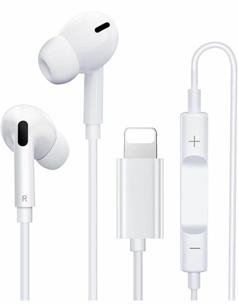 イヤホン iPhone 用 有線 イヤフォン HiFi 重低音 マイク付き