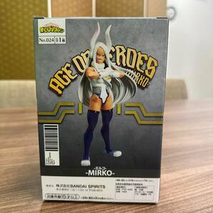 【新品未開封】 No.024 僕のヒーローアカデミア AGE OF HEROES MIRKO ミルコ フィギュア My Hero Academia MIRKO Figure 現状品 E526の画像2