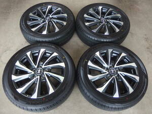 新車外し品！！ TOYOTA 90VOXY S-Z純正 + DUNLOP ENASAVE EC300+ 205/55R17 4本セット