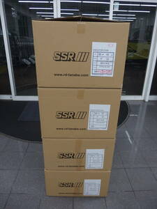 未使用展示品！！ SSR EXECUTOR CV04 エグゼキューター 10Jx20+31 114.3-5H 4本セット