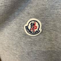 MONCLER モンクレール MAGLIA ジップアップパーカー M メンズ グレー 国内正規品 1円スタート_画像3