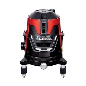 ④新品 シンワ測定 70942 レーザーロボ LEXIA レッド 21P 縦ライン1本・横・天墨・地墨 受光器+三脚付セット 新品 レクシア 70932