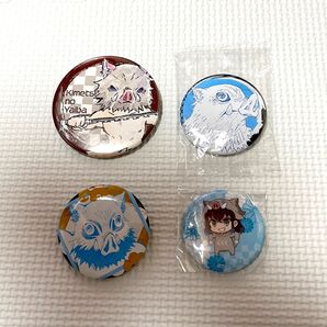 鬼滅の刃 缶バッジ 嘴平伊之助