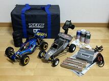 【未走行】タミヤ TAMIYA アバンテ ホーネット Futaba プロポ Gforceバッテリーチャージャー セット 電動RCカー_画像1