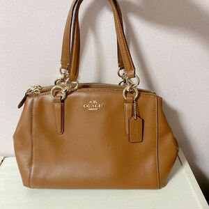 USED品☆コーチ　レザー　ショルダーハンドバッグ☆coach