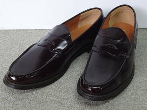  unused LASSU&FRISSlas&f squirrel casual Loafer 803 Brown size 30.0cm synthetic leather business men's shoes shoes 