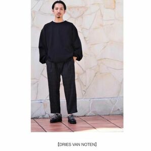 【DRIES VAN NOTEN ドリスヴァンノッテン ビッグ スウェット】グラフペーパー ループウィラー コモリ セントマイケル