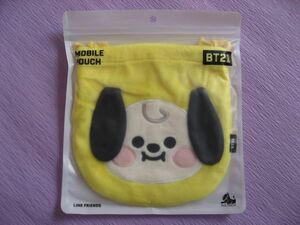 BT21 CHIMMY pouch Fiesta ip pouch BTS official goods new goods unopened 