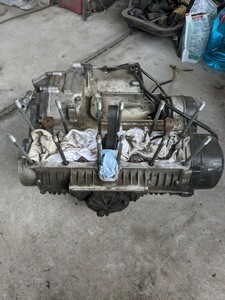 GSX400F двигатель Junk снятие деталей 