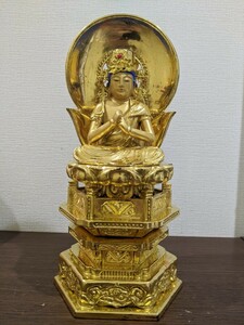  discount up goods large day ... image large day .. Buddhism fine art Buddhist image ornament damage part equipped details unknown control number :26