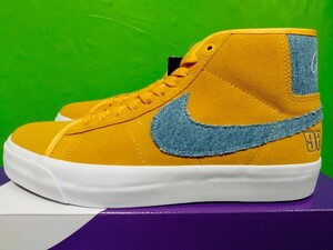 Grant Taylor Nike SB Blazer Mid Pro GT University Gold 28.5cm FD0269-700