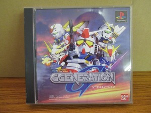 KM7114★PS SDガンダム ジージェネレーション G GENERATION ケース説明書付 起動確認済 研磨・クリーニング済 プレイステーション