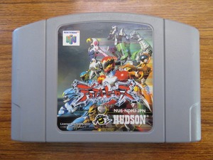 KME13955★N64 ソフトのみ デュアルヒーローズ DUALHEROES 起動確認済み クリーニング済み ニンテンドー64