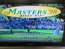 KME13957★N64 ソフトのみ マスターズ'98 MASTERS'98 遙かなるオーガスタ 起動確認済み クリーニング済み ニンテンドー64_画像4