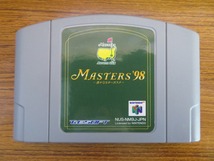 KME13957★N64 ソフトのみ マスターズ'98 MASTERS'98 遙かなるオーガスタ 起動確認済み クリーニング済み ニンテンドー64_画像1