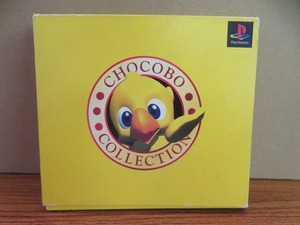 KM7134★PS チョコボコレクション CHOCOBO COLLECTION ケース付説明書外ケース無 起動確認済 研磨・クリーニング済 プレイステーション