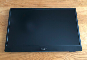 MSI PRO MP161 mobile monitor (Model Name: 3PB7) 15.6 -inch 