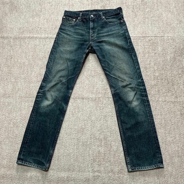 激シブ色 リーバイス Levi's 532 デニム ジーンズ w33 ウエスト84cm 股下79cm ストレート 本当に激シブ色