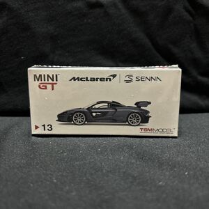 MINI GT 1/64 マクラーレン セナ　ヴィクトリーグレー　右ハンドル　未開封