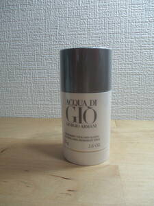 ** Armani ak Adi geo deodorant stick 75g unopened goods postage 350 jpy **